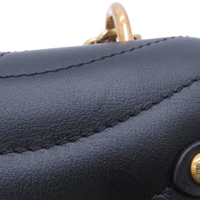 将图像加载到图库查看器中，LOUIS VUITTON New Wave Chain Bag NoirM51498 Calf Leather Size MM
