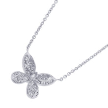 将图像加载到图库查看器中，GRAFF Pave Butterfly Diamond Mini Pendant Size MiniRGP550 18K White Gold
