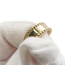 Load image into Gallery viewer, Van Cleef &amp; Arpels Perlée Senior Tulle Ring Size 53/#13VCAR03Y653 18K Yellow Gold
