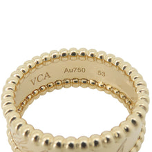 Load image into Gallery viewer, Van Cleef &amp; Arpels Perlée Senior Tulle Ring Size 53/#13VCAR03Y653 18K Yellow Gold
