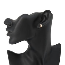 将图像加载到图库查看器中，HERMES Chaine d&#39;Ancre Farandole Earrings Size TPM 18K Pink Gold
