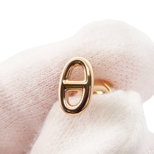 将图像加载到图库查看器中，HERMES Chaine d&#39;Ancre Farandole Earrings Size TPM 18K Pink Gold
