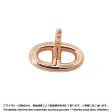 将图像加载到图库查看器中，HERMES Chaine d&#39;Ancre Farandole Earrings Size TPM 18K Pink Gold
