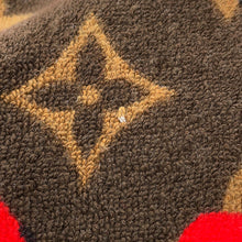 Load image into Gallery viewer, LOUIS VUITTON Monogram Jungle Dot Poncho Brown/RedM71123 Cotton100%

