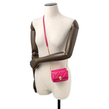 Load image into Gallery viewer, BVLGARI Serpenti Cabochon Shoulder Bag Pink293113 Calf Leather Size micro
