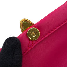 Load image into Gallery viewer, BVLGARI Serpenti Cabochon Shoulder Bag Pink293113 Calf Leather Size micro
