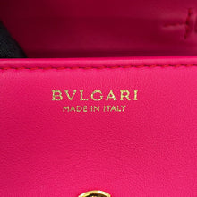 Load image into Gallery viewer, BVLGARI Serpenti Cabochon Shoulder Bag Pink293113 Calf Leather Size micro
