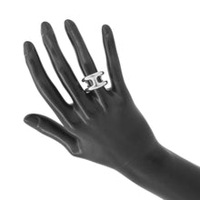 将图像加载到图库查看器中，HERMES Osmoz Ring PM Size PM/49/#9 SV925
