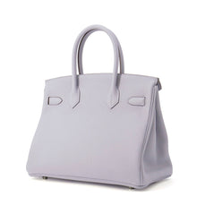 将图像加载到图库查看器中，HERMES Birkin Green Pantan Togo Leather Size 30
