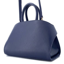 Load image into Gallery viewer, Ferragamo Hug 2-Way Handbag Midnight215975 Calf Leather Size XS

