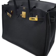将图像加载到图库查看器中，HERMES Birkin Black Togo Leather Size 35
