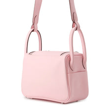 将图像加载到图库查看器中，HERMES Lindy Rose Sakura Swift Leather Size Mini
