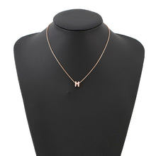 将图像加载到图库查看器中，HERMES Pop Ash Necklace Rose Dragee Lacquer Gold Plated
