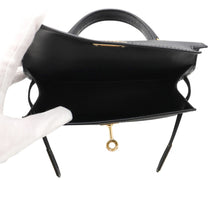 Load image into Gallery viewer, HERMES Mini Kelly 2 Black Epsom
