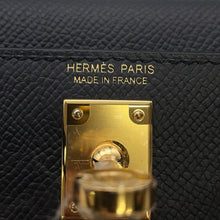 Load image into Gallery viewer, HERMES Mini Kelly 2 Black Epsom
