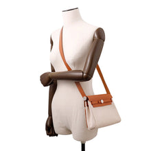 Load image into Gallery viewer, HERMES Herbag zip Fove Toile H Vache Hunter Leather Size Mini
