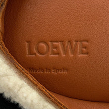 将图像加载到图库查看器中，LOEWE Bunny Bag Natural/Brown121.67.T35 Shearling Calf Leather Size Mini
