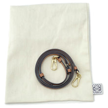 将图像加载到图库查看器中，LOEWE Bunny Bag Natural/Brown121.67.T35 Shearling Calf Leather Size Mini
