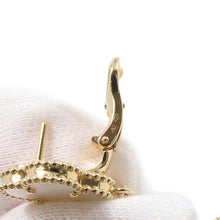 将图像加载到图库查看器中，Van Cleef &amp; Arpels Lucky Alhambra Earring 2 MotifsVCARD79800 18K Yellow Gold
