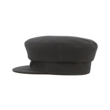 Load image into Gallery viewer, HERMES Julietta Seashell Cap Size 57 Black Cotton100%
