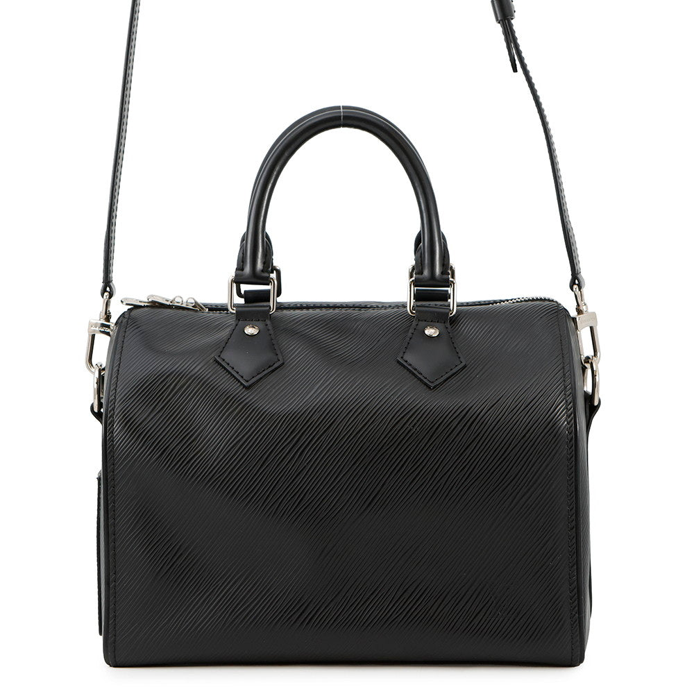 LOUIS VUITTON Speedy Bandouliere NoirM51278 Epi Leather Size 25