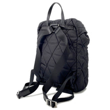 Load image into Gallery viewer, PRADA Quilted Backpack Black1BZ020 Nylon
