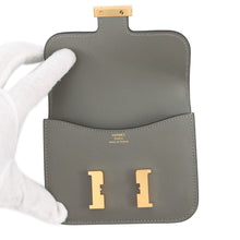 将图像加载到图库查看器中，HERMES Constance Slim Gris Meyer Evercolor
