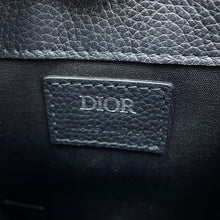 Load image into Gallery viewer, Dior Oblique Jacquard Safari North/South 2-way Tote Bag Navy2ESWS017YKY Canvas Leather Size Mini
