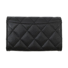 Load image into Gallery viewer, CHANEL Matelasse Classic Card Case BlackAP0214 Caviar Leather
