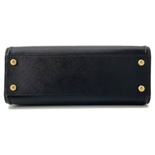 Load image into Gallery viewer, PRADA 2WAY Tote Bag Black1BA227 Saffiano LeatherLeather
