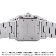 Load image into Gallery viewer, CARTIER Santos Galve LM H41mm×W29mm Stainless Steel Silver DialW20060D6
