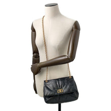 将图像加载到图库查看器中，BALENCIAGA Monaco ChainShoulder Black781672 Leather
