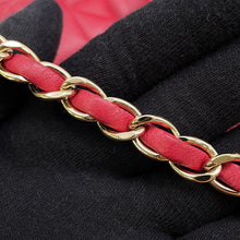 将图像加载到图库查看器中，CHANEL Matelasse Chain Backpack RedA91121 Lambskin
