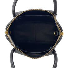 Load image into Gallery viewer, PRADA Vitello Dino 2WAY Handbag Black1BC145 Leather
