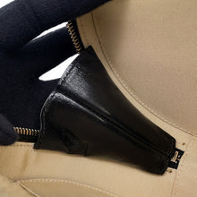 Load image into Gallery viewer, CHANEL As Earth Round Chain Bag BlackA91946 Leather
