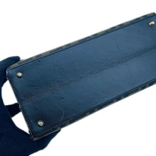 将图像加载到图库查看器中，FENDI Zucca 2-way Bag Khaki Canvas Leather
