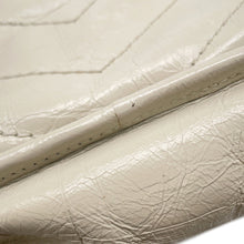 Load image into Gallery viewer, SAINT LAURENT PARIS Niki Baby ChainShoulder Bag White6331600EN049207 Vintage Leather Size Baby
