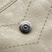 Load image into Gallery viewer, SAINT LAURENT PARIS Niki Baby ChainShoulder Bag White6331600EN049207 Vintage Leather Size Baby
