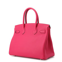 将图像加载到图库查看器中，HERMES Birkin Rose mexico Togo Leather Size 30
