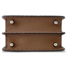 将图像加载到图库查看器中，FENDI Peekaboo Selleria I see you Brown8BN335 Leather Size Petit
