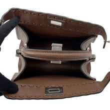 将图像加载到图库查看器中，FENDI Peekaboo Selleria I see you Brown8BN335 Leather Size Petit
