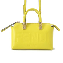 将图像加载到图库查看器中，FENDI By the way Yellow/Brown8BS067 Leather Size Mini
