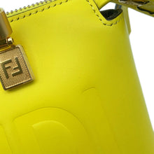 将图像加载到图库查看器中，FENDI By the way Yellow/Brown8BS067 Leather Size Mini
