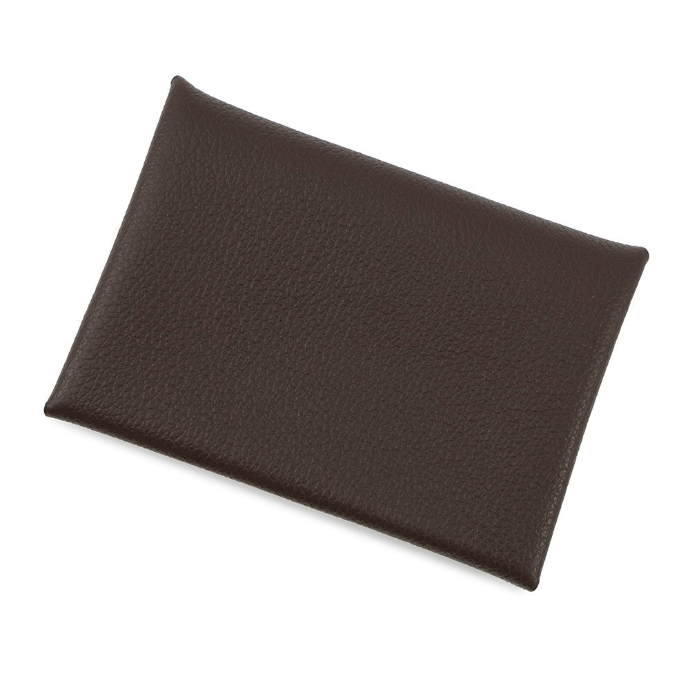 HERMES Calvi Duo Moka Evercolor