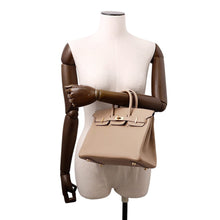 Load image into Gallery viewer, HERMES Birkin Beige Marfa Togo Leather Size 25
