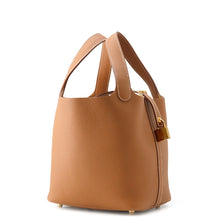 Load image into Gallery viewer, HERMES Picotin Lock Gold Taurillon Maurice Size PM
