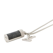 Load image into Gallery viewer, LOUIS VUITTON Collier Bag Charms Monogram Eclipse Noir/SilverM63641 Monogram Eclipse
