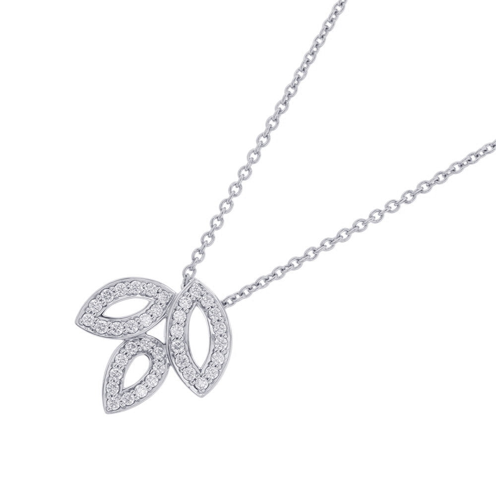 HARRY WINSTON Lily Cluster Mini Pendant Size MiniPEDPSM1MLC Pt950