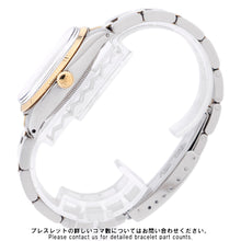 将图像加载到图库查看器中，ROLEX Oyster Perpetual W34mm Stainless Steel K18YG Black Dial1005
