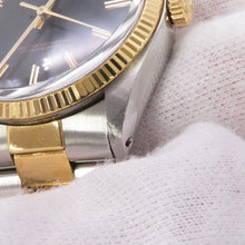 将图像加载到图库查看器中，ROLEX Oyster Perpetual W34mm Stainless Steel K18YG Black Dial1005
